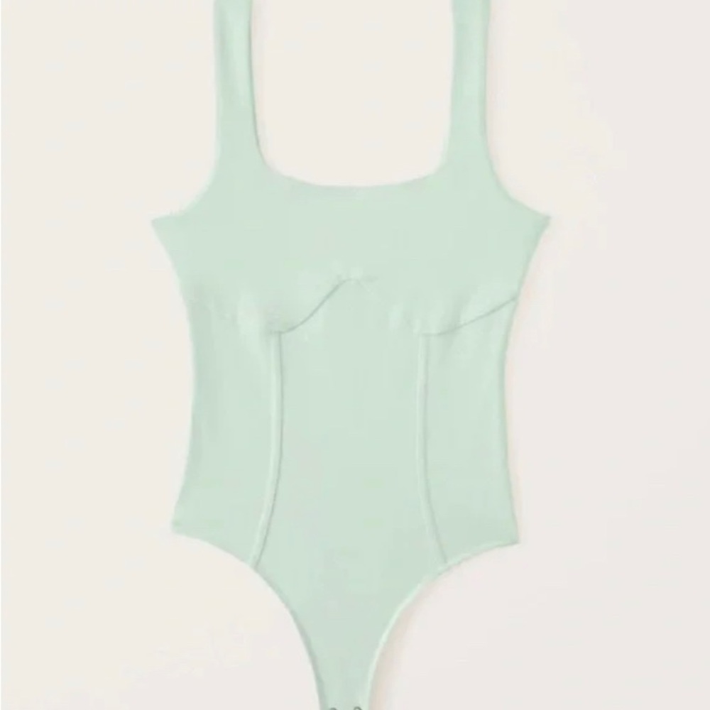 Abercrombie & Fitch Corset Style Bodysuit